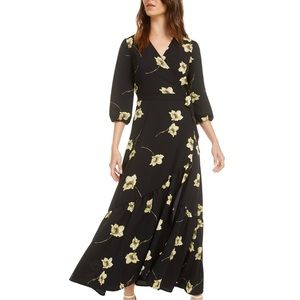 COPY - Ruffle Floral Wrap Dress